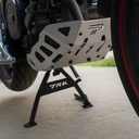 Cubre Carter Aluminio Benelli Trk 251 Moweel Aluminio Pulido