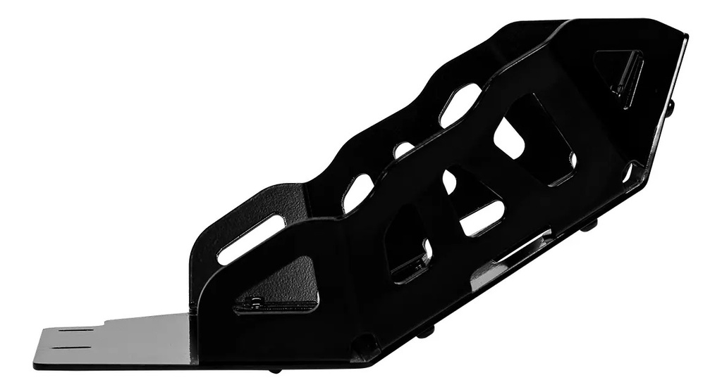Cubre Carter Aluminio Benelli Trk 251 Moweel Aluminio Pintado De Negro