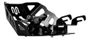 Cubre Carter Aluminio Benelli Trk 251 Moweel Aluminio Pintado De Negro
