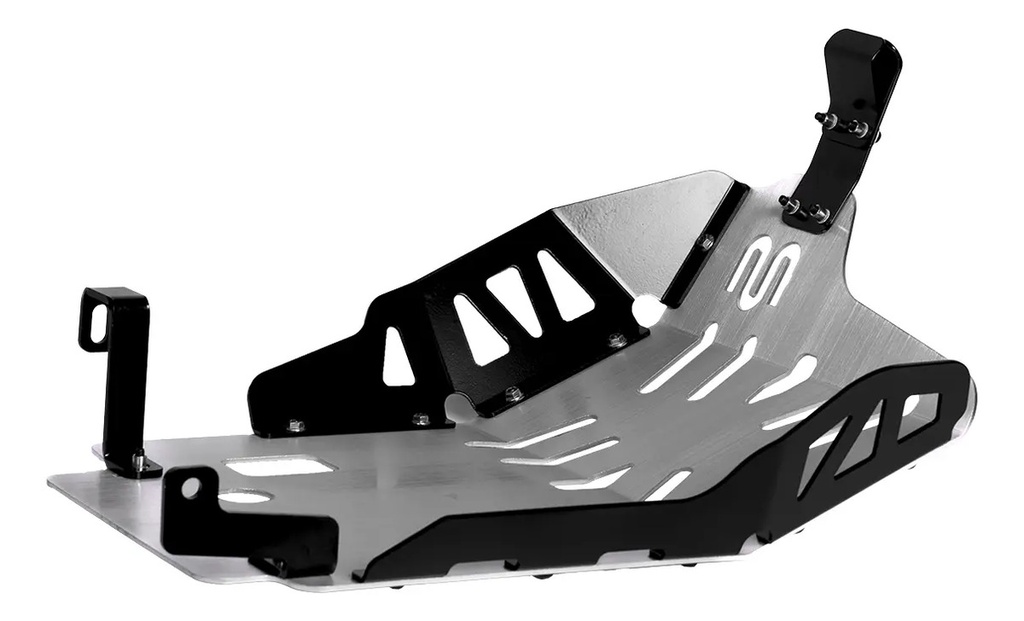 Cubrecarter Benelli Trk 502 / Trk 502x Aluminio Moweel Laterales Negros