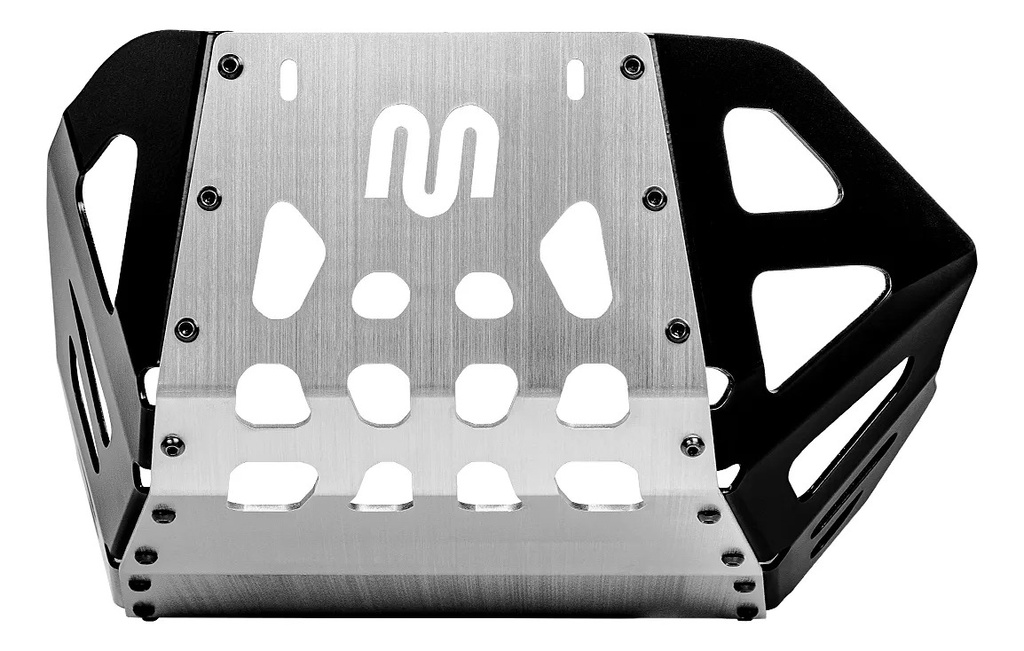 Cubre Carter Aluminio Qj Srt 700 / Srt700x Moweel Aluminio Pulido