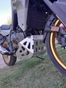 Cubre Carter Aluminio Honda Xl Transalp 750 Moweel Aluminio Pulido