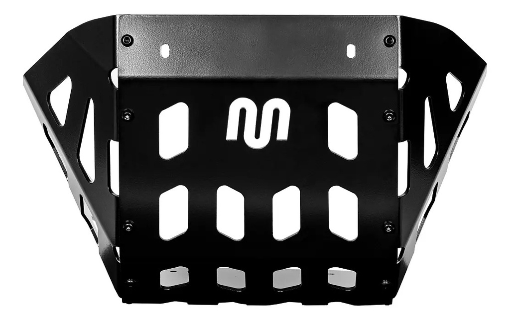 Cubre Carter Aluminio Honda Xl Transalp 750 Moweel Negro