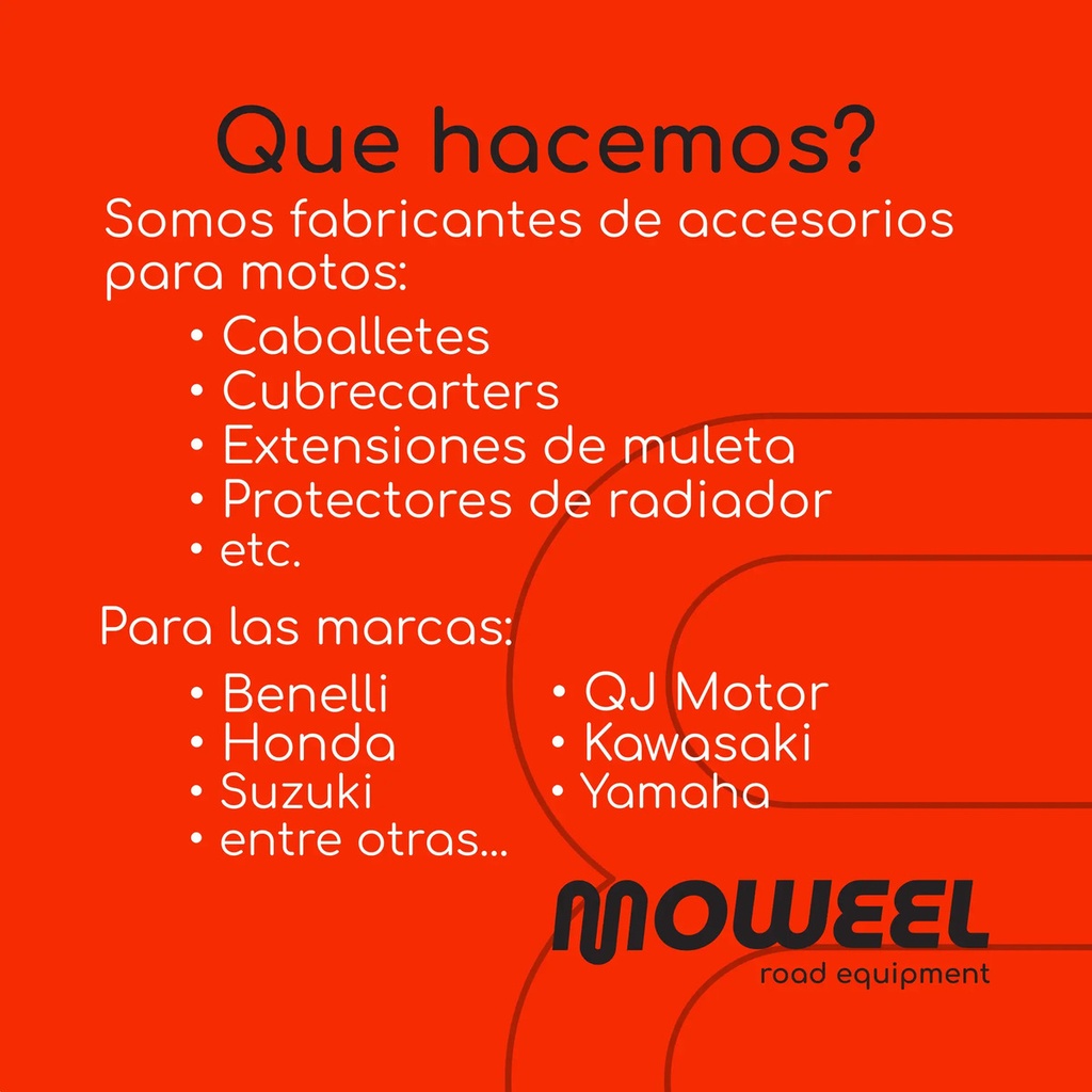 Cubrecarter Aluminio Honda Tornado 250 Moweel Aluminio Pulido