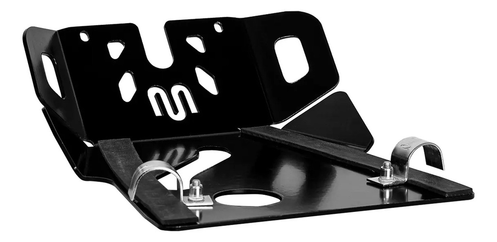 Cubrecarter Aluminio Honda Tornado 250 Moweel Negro