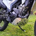 Cubre Carter Aluminio Honda Xr 300 Tornado Moweel Aluminio Pulido