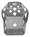 Cubre Carter Aluminio Qj Motor Srt 800 Moweel Aluminio Pulido