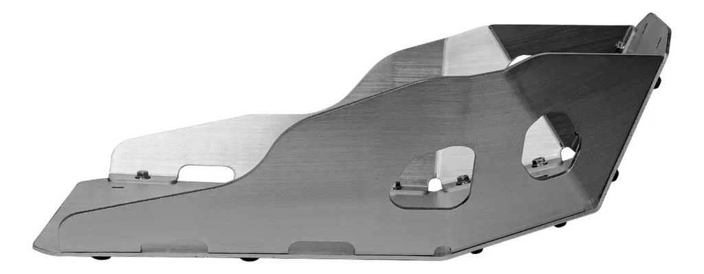 Cubre Carter Aluminio Qj Motor Srt 800 Moweel Aluminio Pulido