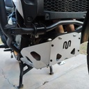 Cubre Carter Aluminio Qj Motor Srt 800 Moweel Aluminio Pulido