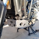 Cubre Carter Aluminio Qj Motor Srt 800 Moweel Aluminio Pulido