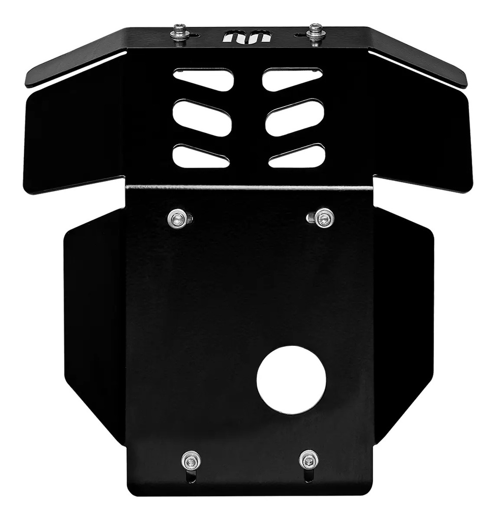 Cubrecarter Yamaha Xtz 250 Aluminio 3mm Negro Epoxi Moweel