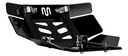 Cubrecarter Yamaha Xtz 250 Aluminio 3mm Negro Epoxi Moweel